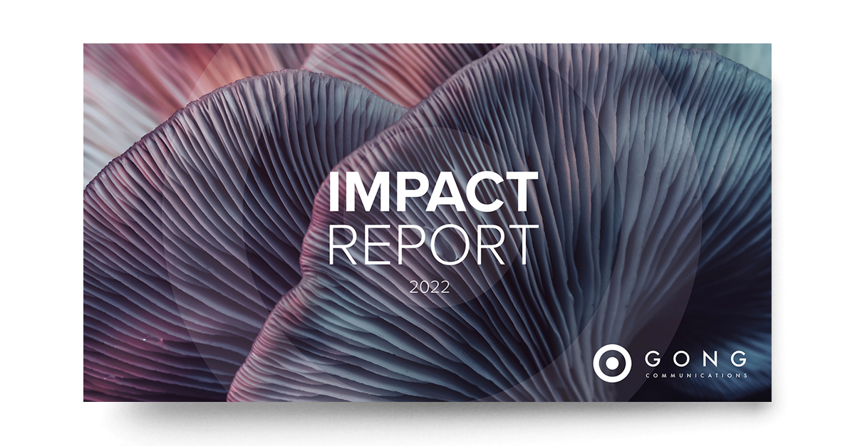 2022 Impact report front cover